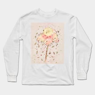 Aesthetic flower of baobab Long Sleeve T-Shirt